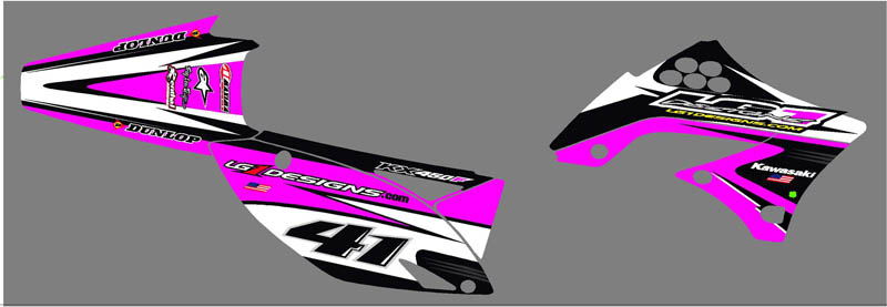KX 450F 450 PINK